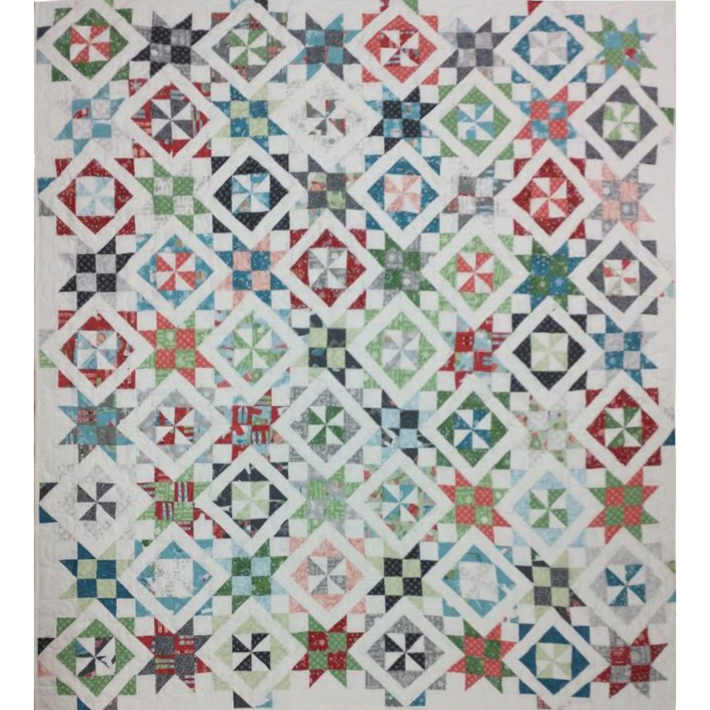 Oh My Stars... Oops, Pinwheels Quilt Pattern SCC-117 - Paper Pattern