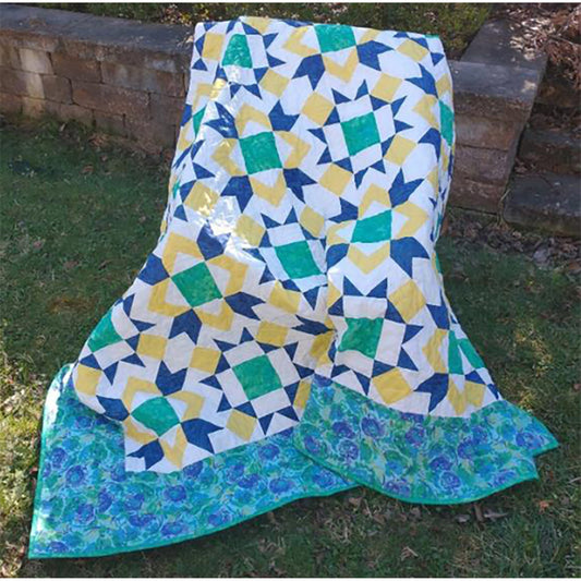 Dashing Daffodils Quilt Pattern SCC-118 - Paper Pattern