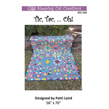 Tic, Tac, ... Oh! Quilt SCC-133e - Downloadable Pattern