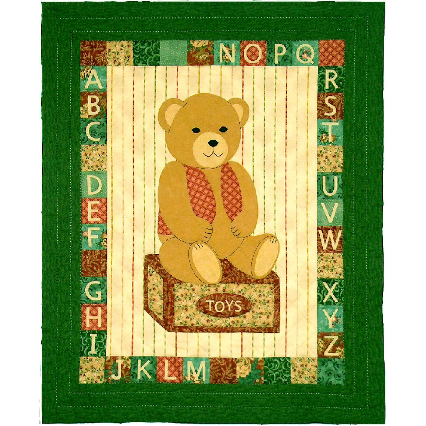 Barney Bear Quilt Pattern SCN-1004 - Paper Pattern