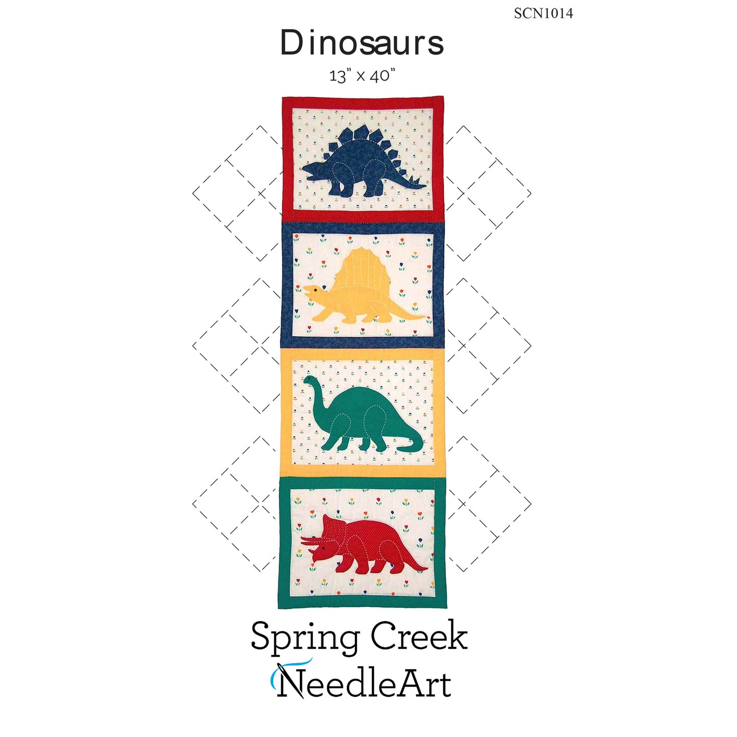 Dinosaurs Wall Hanging Pattern SCN-1014w  - Wholesale Product