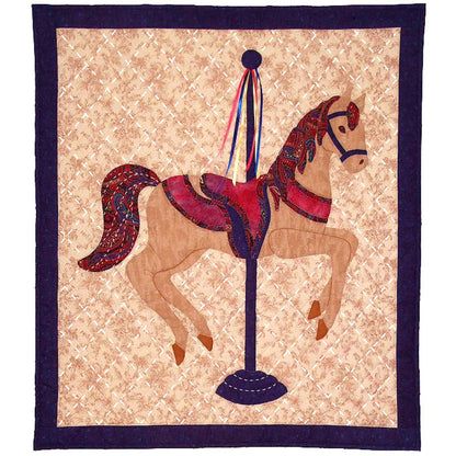 Carousel Horse Quilt Pattern SCN-1042 - Paper Pattern