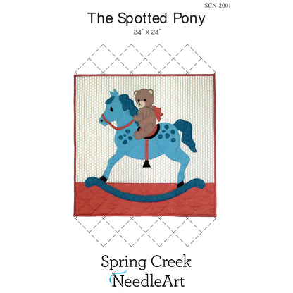 Cover image of pattern for The Spotted Pony Quilt.