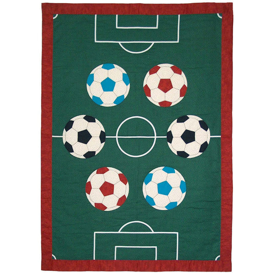 Soccer Quilt Pattern SCN-2014 - Paper Pattern