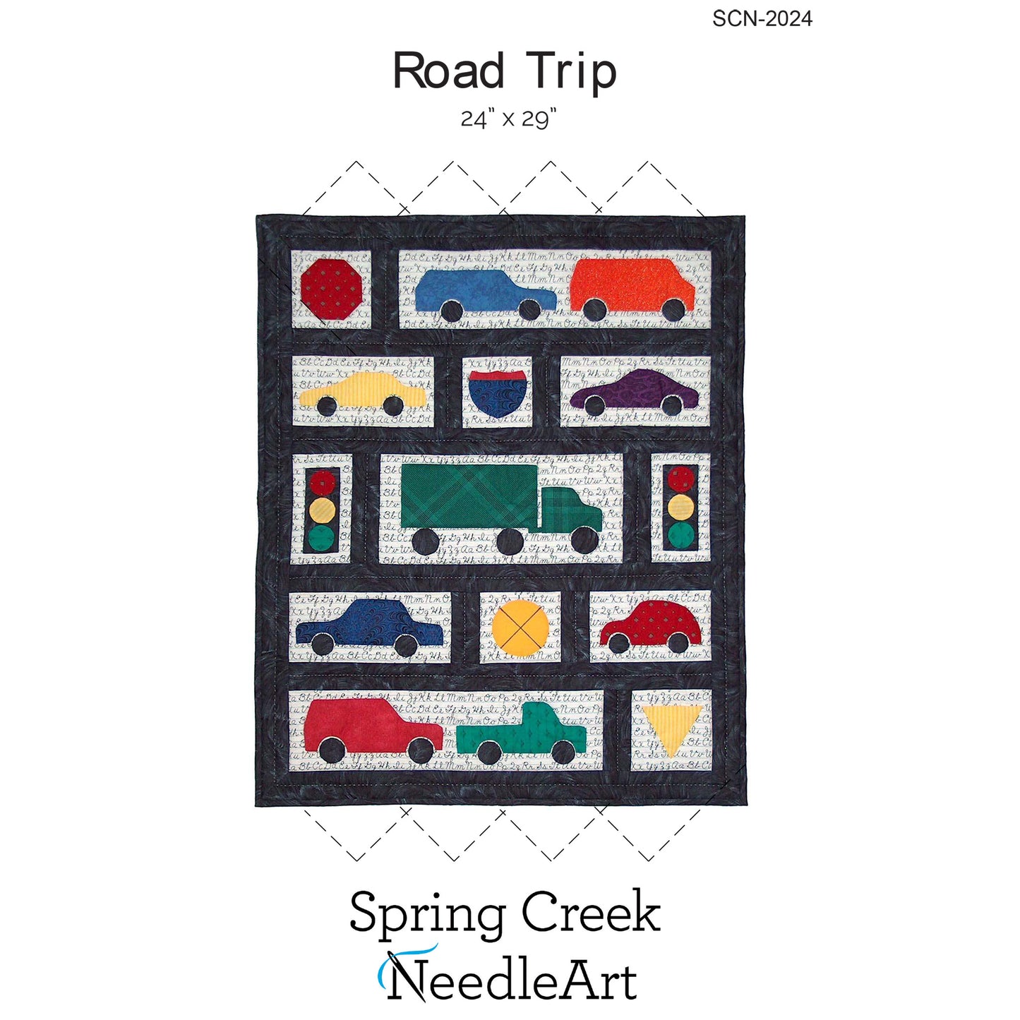 Road Trip Quilt Pattern SCN-2024 - Paper Pattern