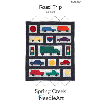 Road Trip Quilt Pattern SCN-2024 - Paper Pattern