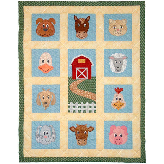 Farm Fresh Faces Quilt Pattern SCN-2049 - Paper Pattern