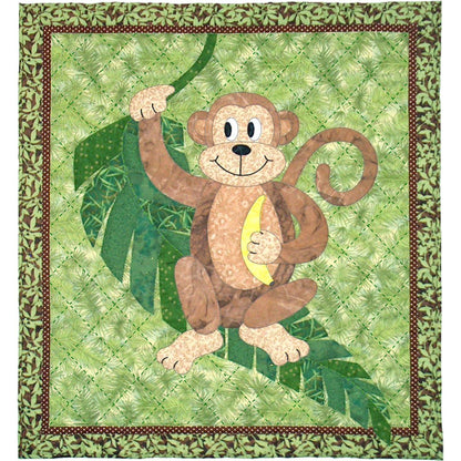 Mortimer Monkey Quilt SCN-2056e - Downloadable Pattern