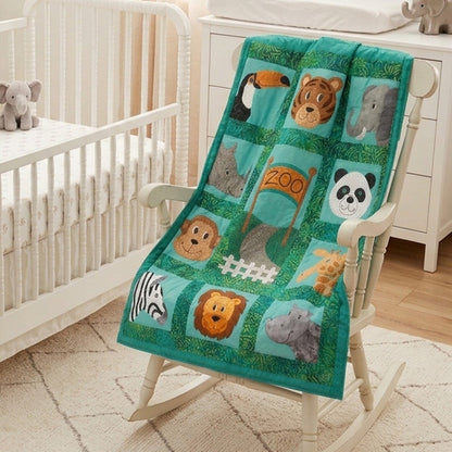 Zany Zoo Faces Quilt Pattern SCN-2058 - Paper Pattern