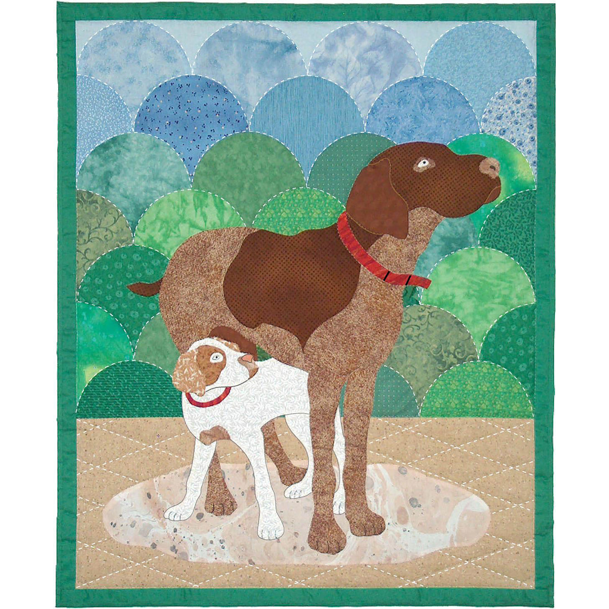 Curated visual reference: Picture Idea: Top Dogs Quilt Scn 2063E Downloadable Pattern