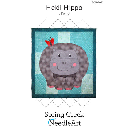 Heidi Hippo Quilt SCN-2070e - Downloadable Pattern