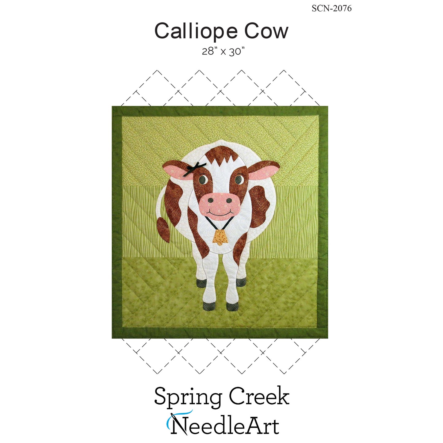 Calliope Cow Quilt SCN-2076e - Downloadable Pattern