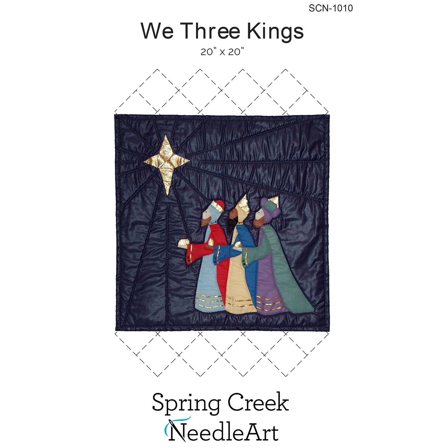 We Three Kings Quilt Pattern SCN-1010 - Paper Pattern