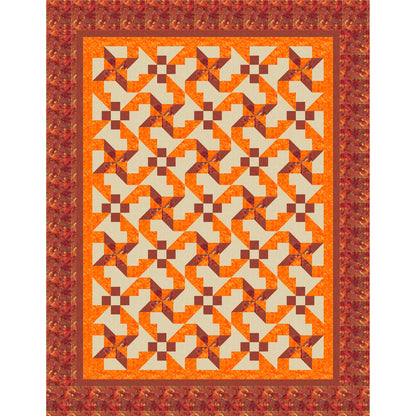 Spinning Pinwheels Quilt SDD-103e - Downloadable Pattern
