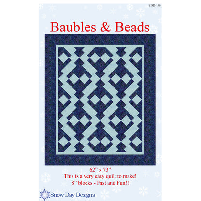 Baubles & Beads Quilt Pattern SDD-106 - Paper Pattern