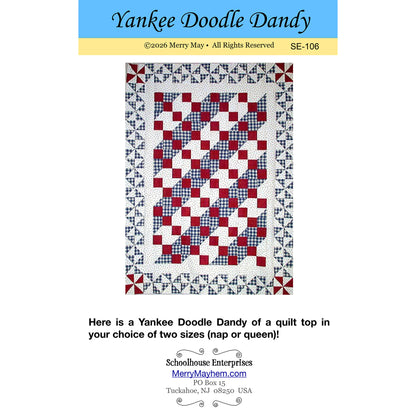 Yankee Doodle Dandy Quilt SE-106e - Downloadable Pattern