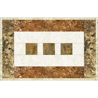 Stepping Stone Blocks #1 Table Runner & Placemats Pattern SEW-108 - Paper Pattern