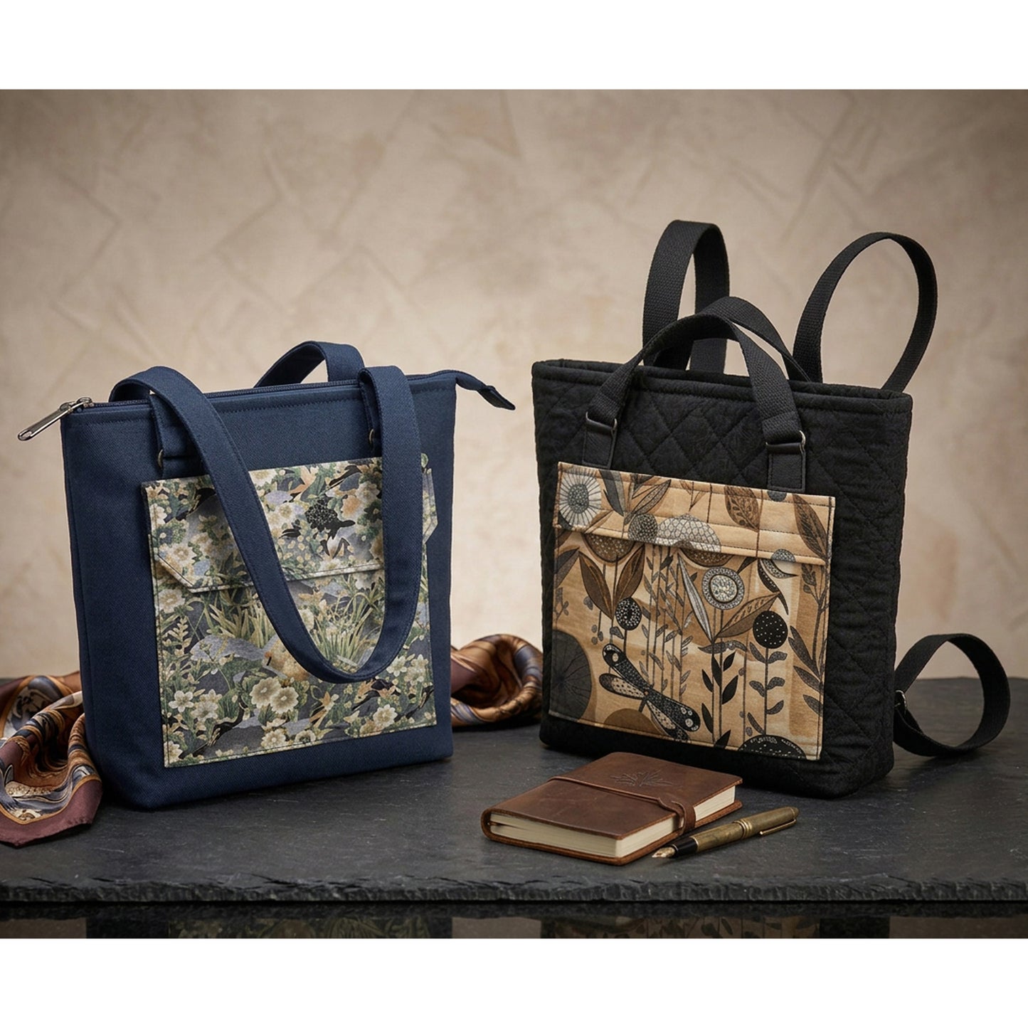 Convertible Purse/Backpack SEW-135e - Downloadable Pattern