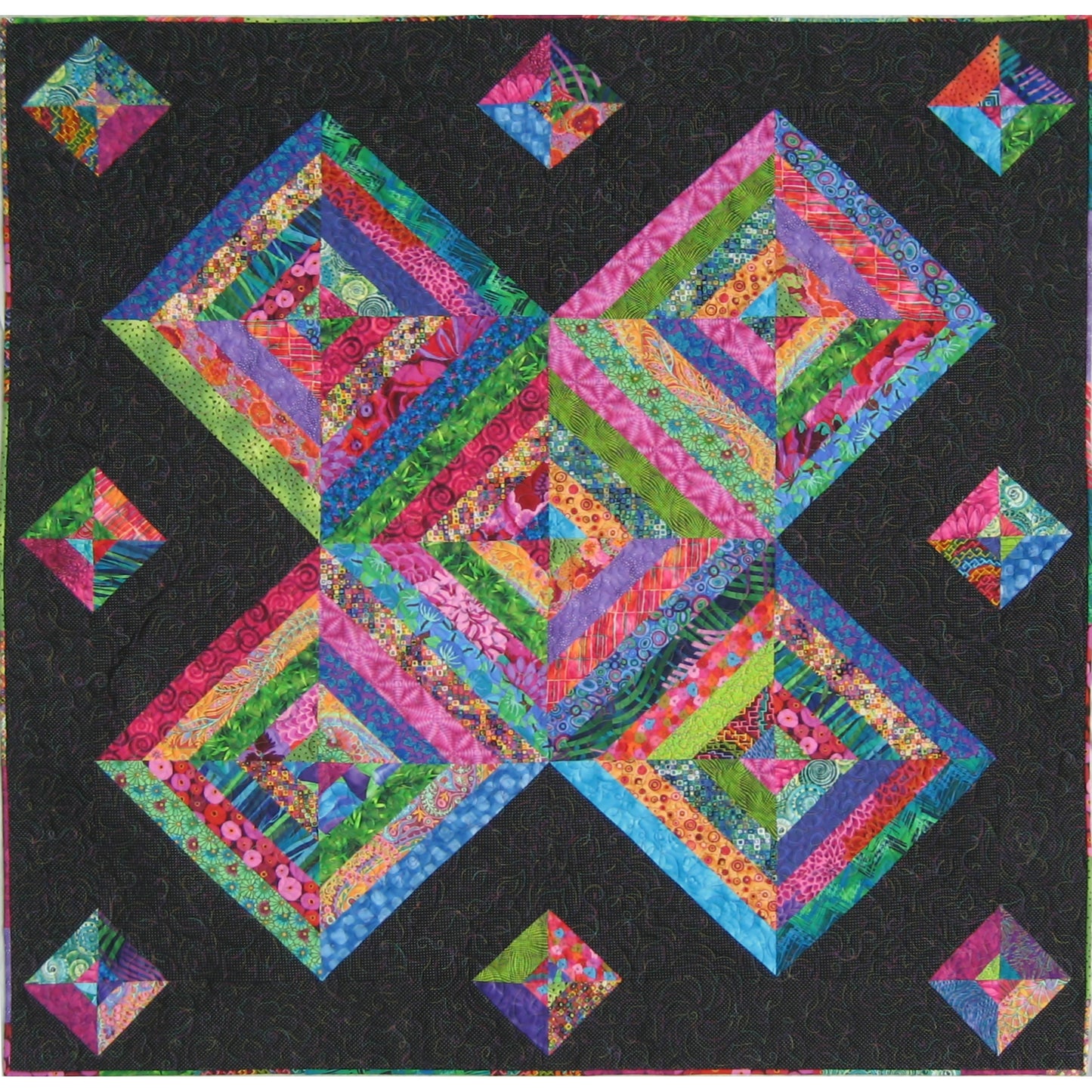 My Colors Went Wild Quilt Pattern SM-104 - Paper Pattern