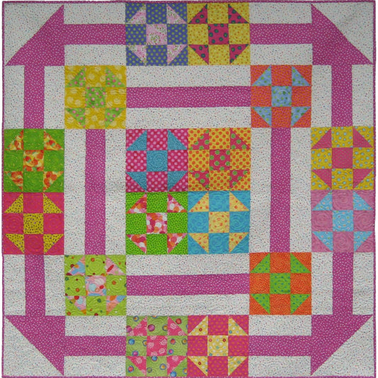 Polka Dot Lane Quilt Pattern SM-105 - Paper Pattern