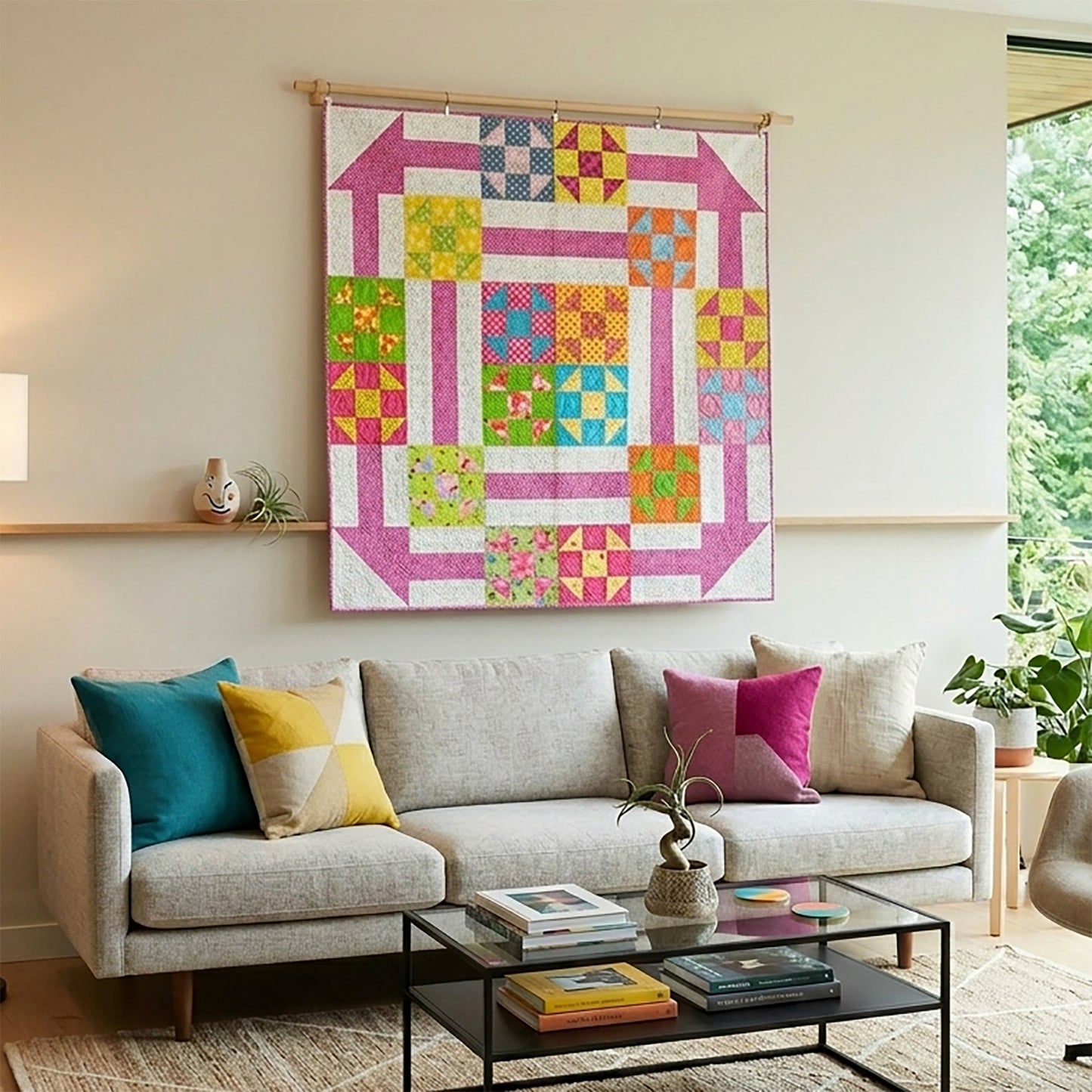 Polka Dot Lane Quilt Pattern SM-105 - Paper Pattern