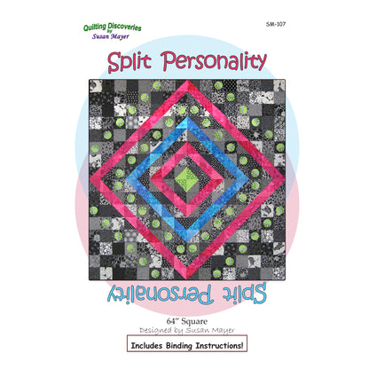 Split Personality Quilt Pattern SM-107 - Paper Pattern
