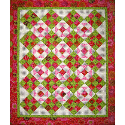 Spring Fever Quilt Pattern - Straight to the Point Series SM-110 - Paper Pattern