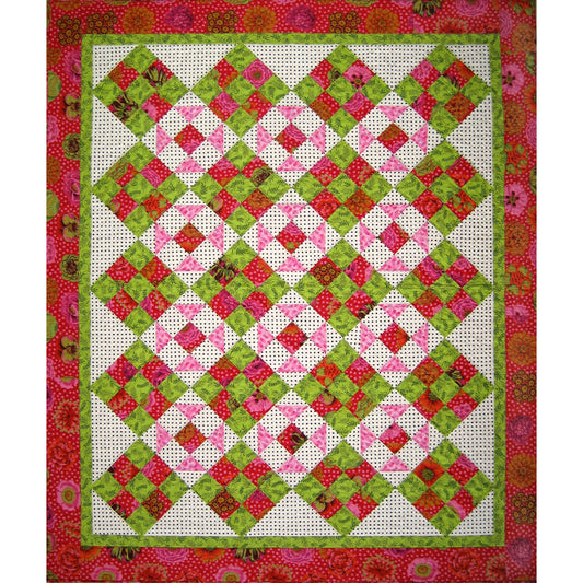 Spring Fever Quilt Pattern - Straight to the Point Series SM-110 - Paper Pattern