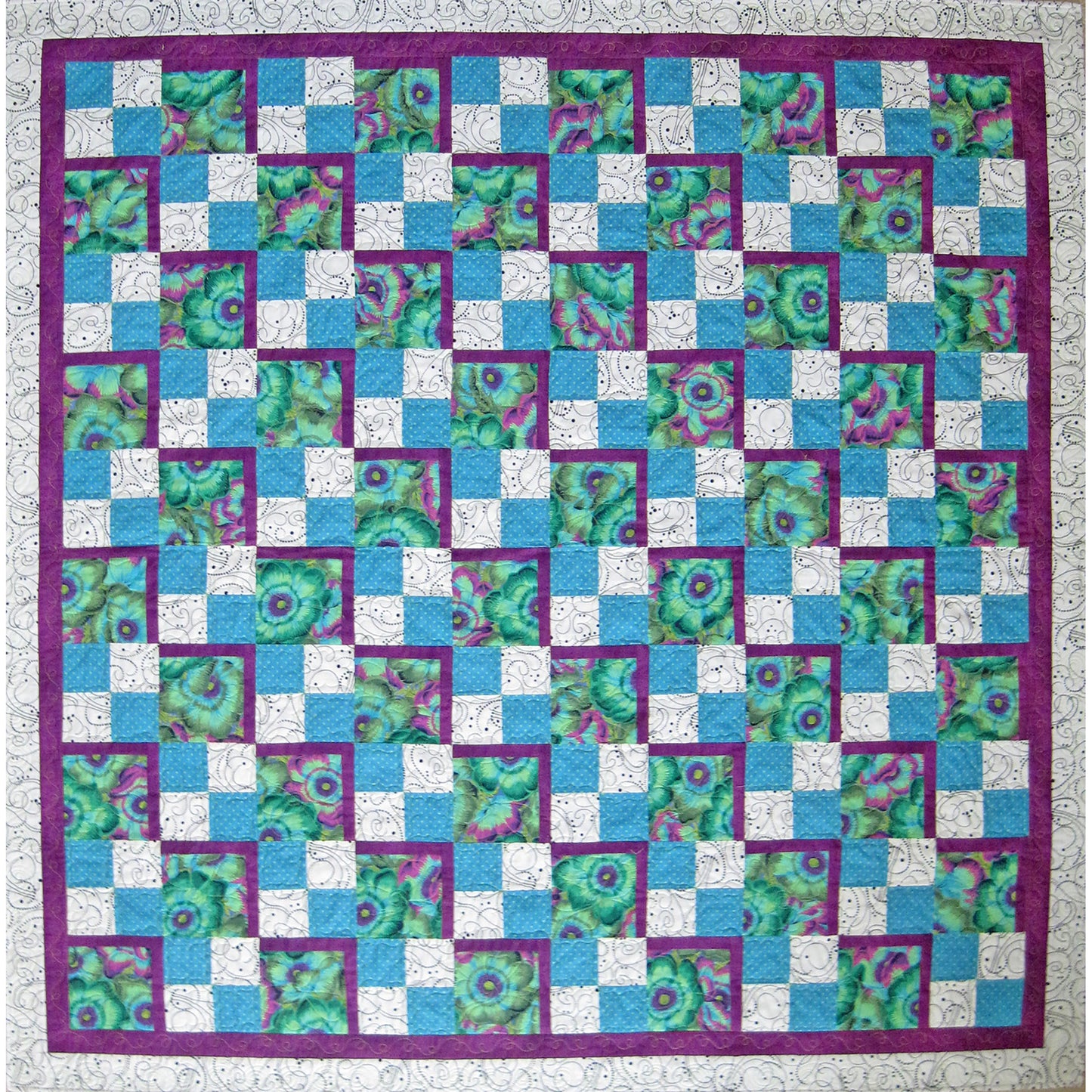 Floral Path Quilt Pattern SM-112 - Paper Pattern