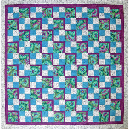 Floral Path Quilt Pattern SM-112 - Paper Pattern