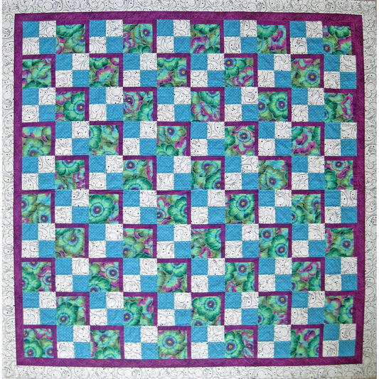 Floral Path Quilt Pattern SM-112 - Paper Pattern
