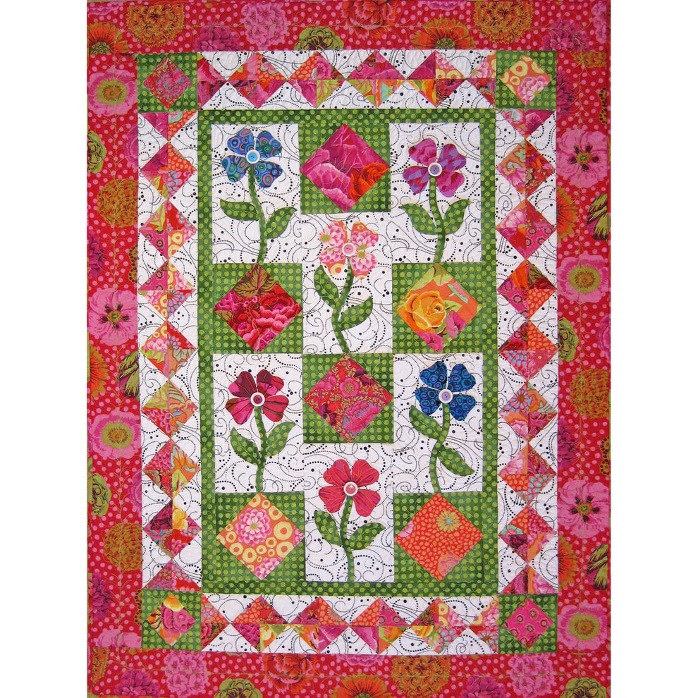 Flowers for Mother Quilt SM-118e - Downloadable Pattern – QuiltWoman.com