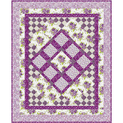 Scent of Lavender Quilt Pattern- Straight to the Point Series - SM-119 - Paper Pattern