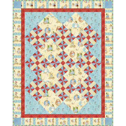 Dreaming of Teddy Bears Quilt Pattern SM-120 - Paper Pattern