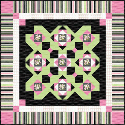 Daisy Garden Quilt Pattern SM-121w - Wholesale Product