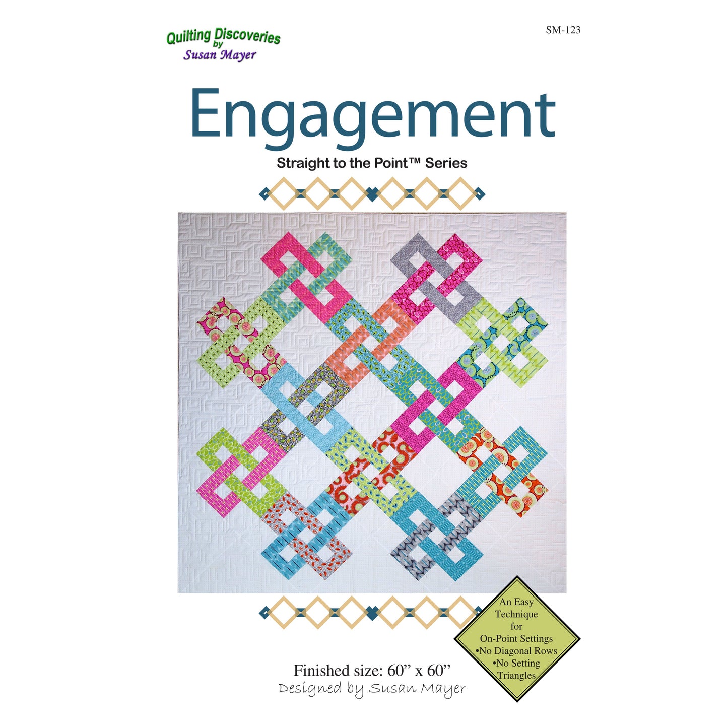 Engagement Quilt SM-123e - Downloadable Pattern