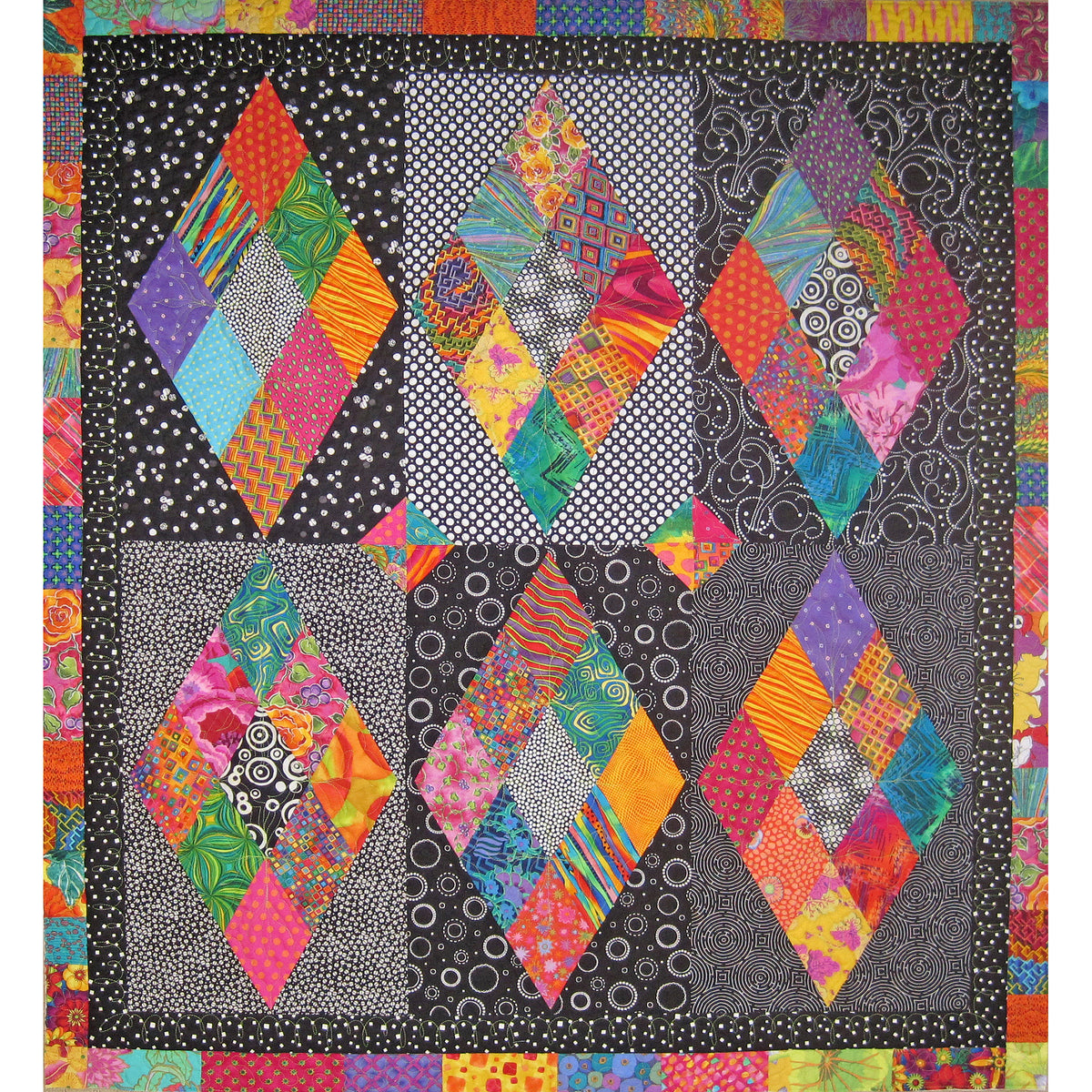 Diamonds Sparkle Quilt SM-130e - Downloadable Pattern – QuiltWoman.com
