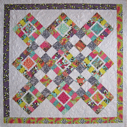 Life is a Jungle Quilt SM-132e - Downloadable Pattern