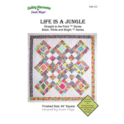 Life is a Jungle Quilt SM-132e - Downloadable Pattern