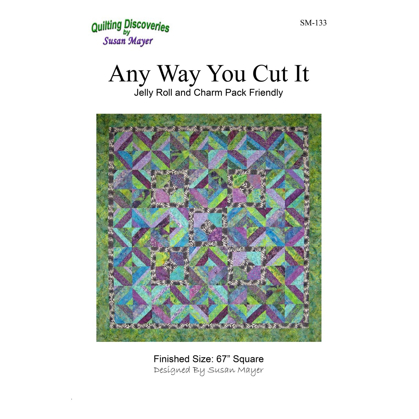Any Way You Cut It Quilt SM-133e - Downloadable Pattern