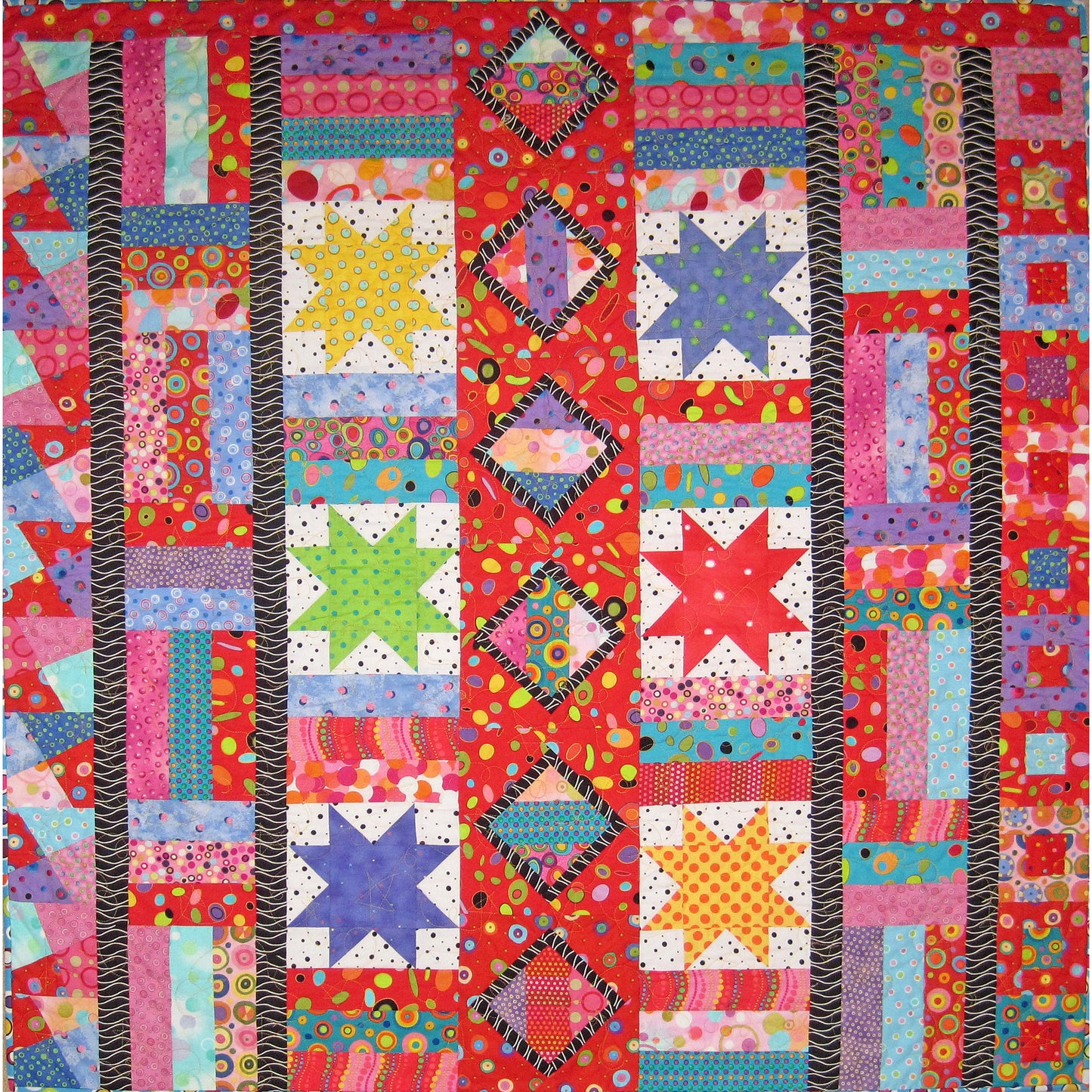 Dot...To...Dot...To...Dot Quilt Pattern SM-134 - Paper Pattern