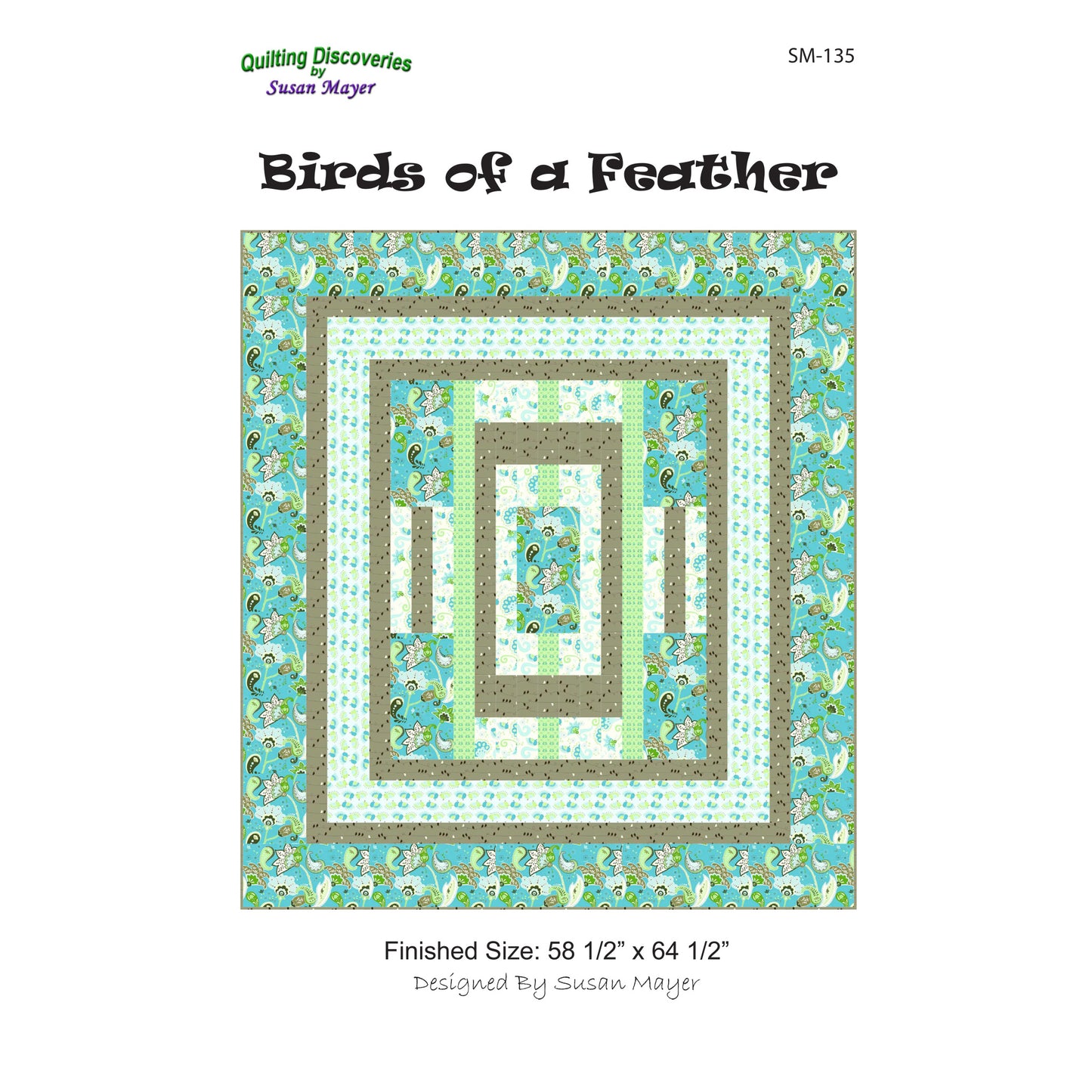 Birds of a Feather Quilt Pattern SM-135 - Paper Pattern