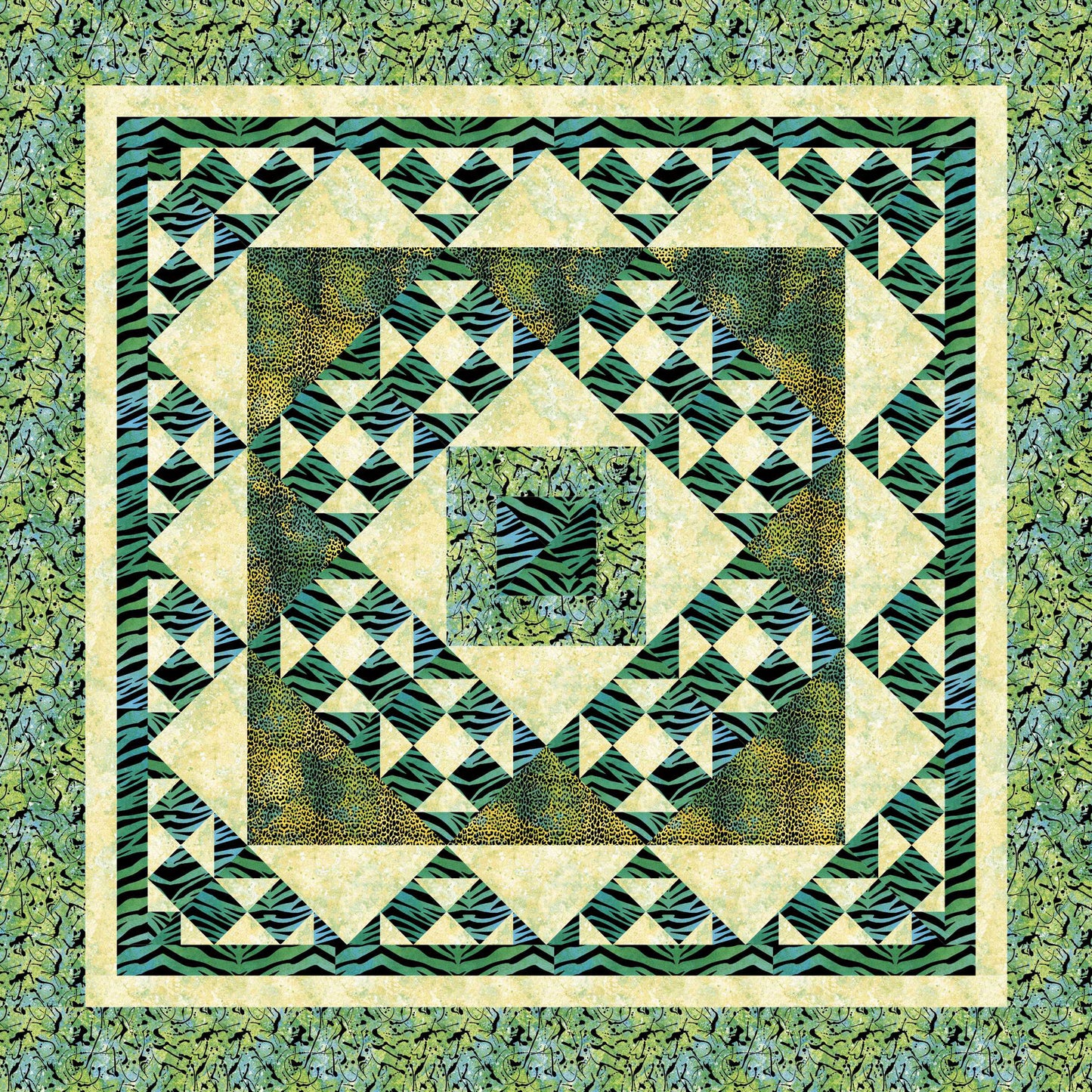 Stonehenge Revisited Quilt SM-139e - Downloadable Pattern