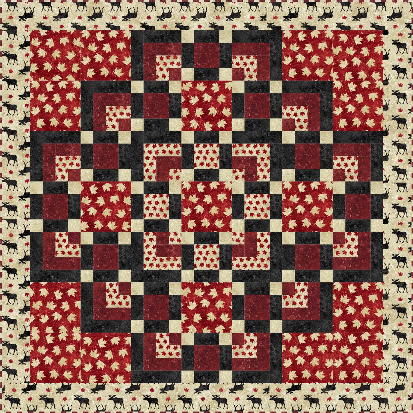 A Flair for Square Quilt Pattern SM-141 - Paper Pattern