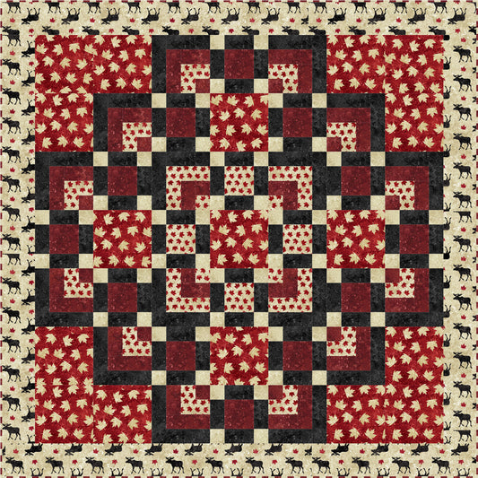 A Flair for Square Quilt Pattern SM-141 - Paper Pattern