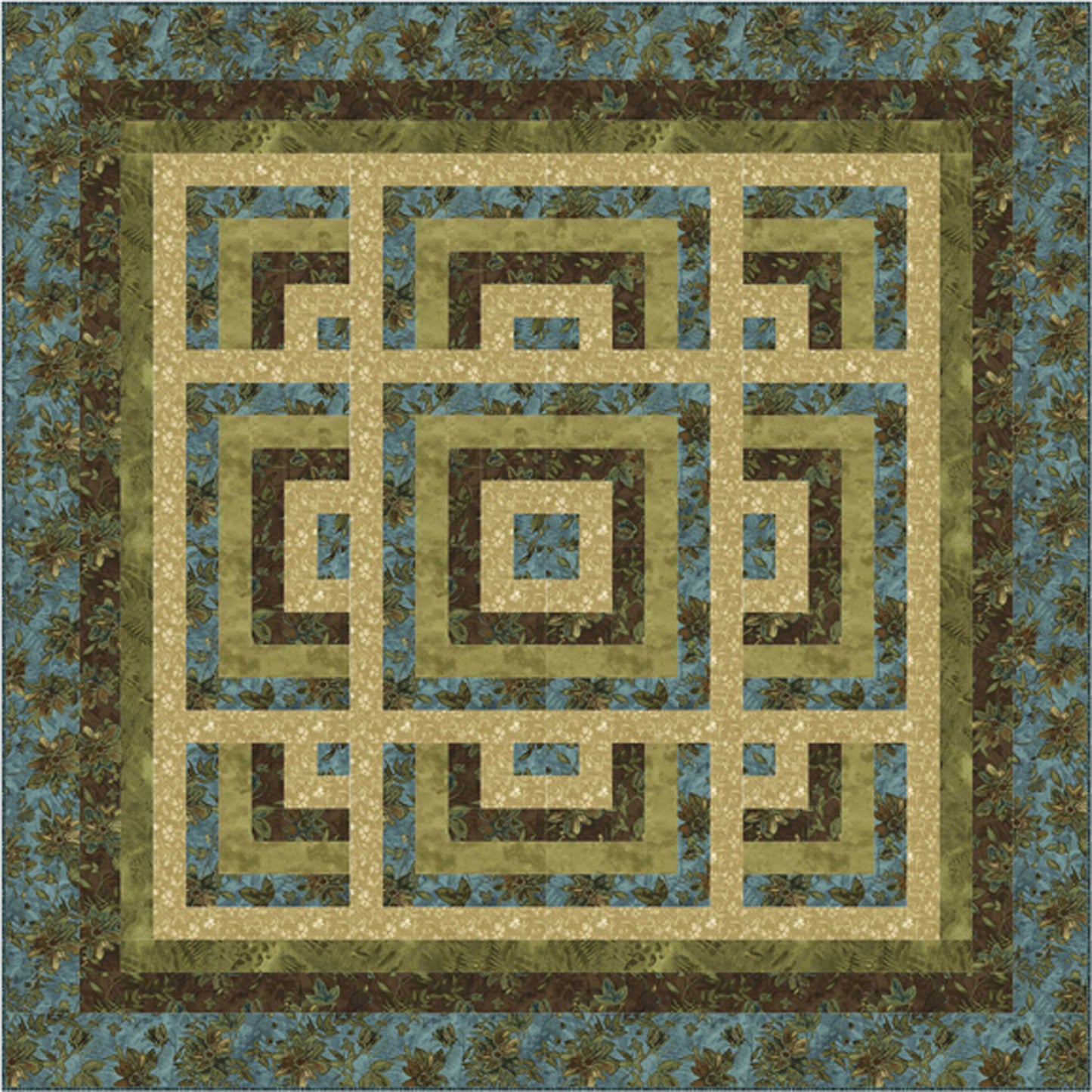 Tranquil Evening Quilt Pattern SM-142w  - Wholesale Product