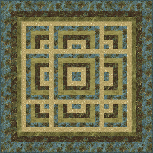 Tranquil Evening Quilt SM-142e - Downloadable Pattern