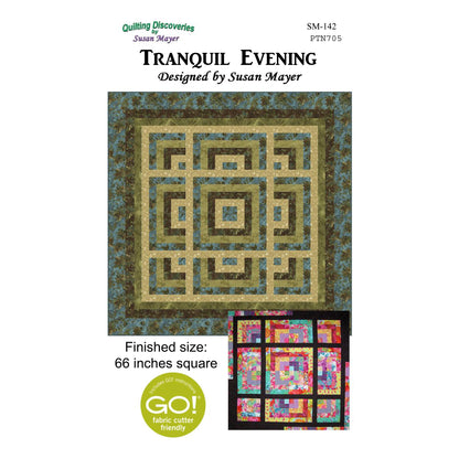 Tranquil Evening Quilt Pattern SM-142w  - Wholesale Product