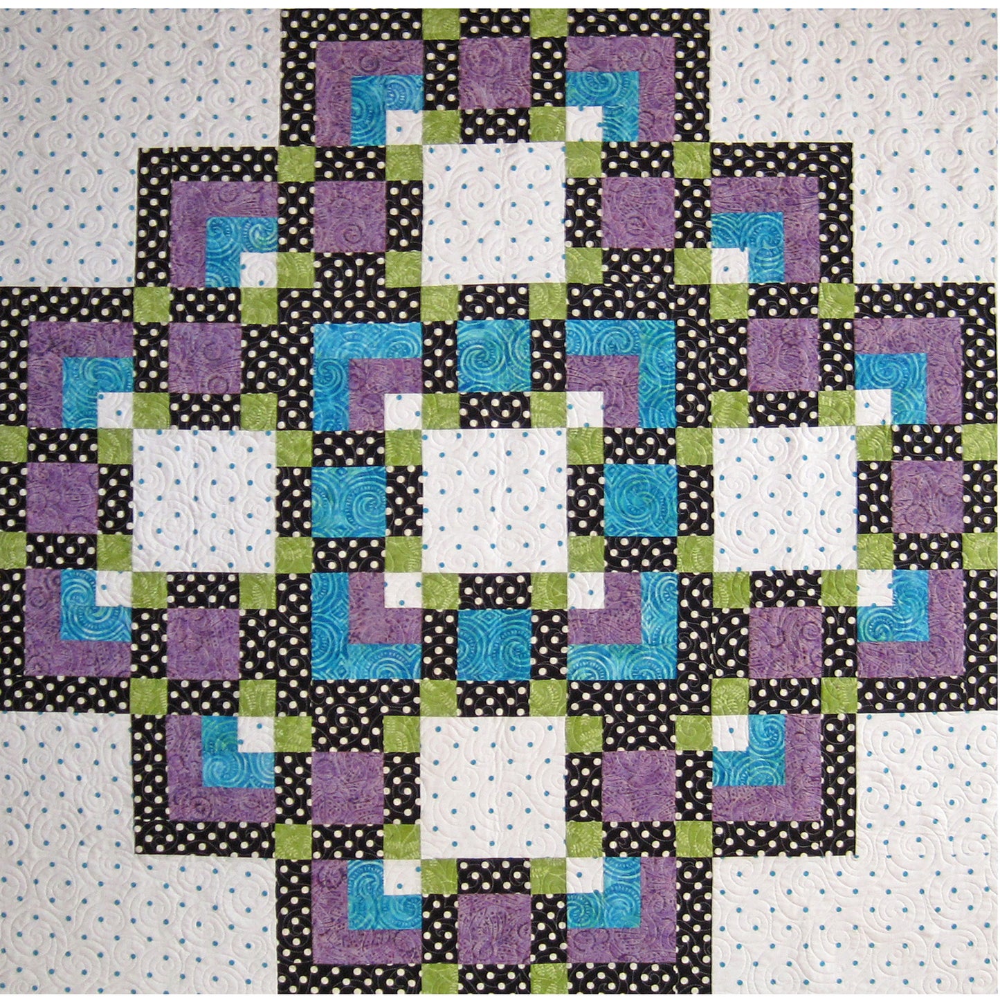 A Flair for Square Two Quilt SM-143e - Downloadable Pattern