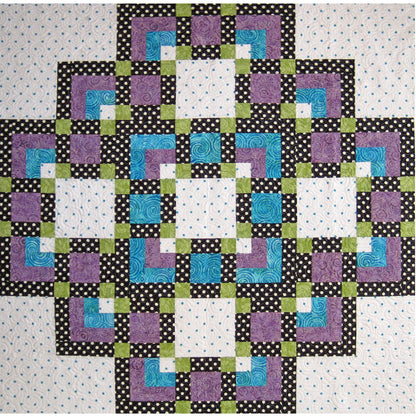 A Flair for Square Two Quilt SM-143e - Downloadable Pattern